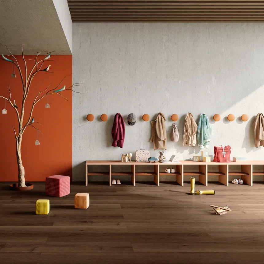 SPC ламинат "Invictus" Highland Oak Chocolate (1213*178*6мм) — купить в Новосибирске