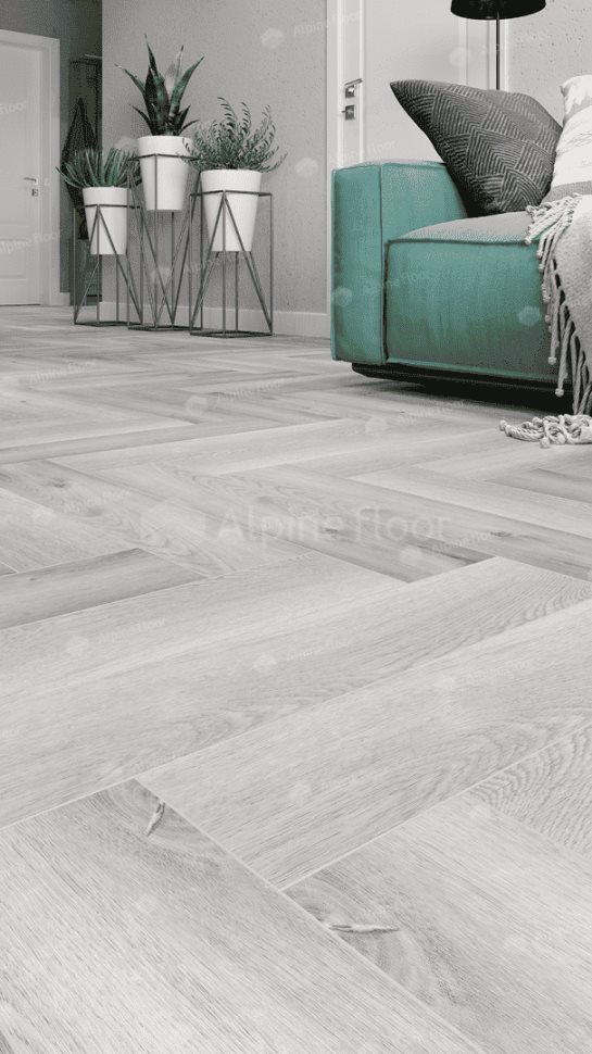 Виниловый ламинат "Alpine Floor" Parquet Light Дуб Лейтена (600*125*4 мм) — купить в Новосибирске
