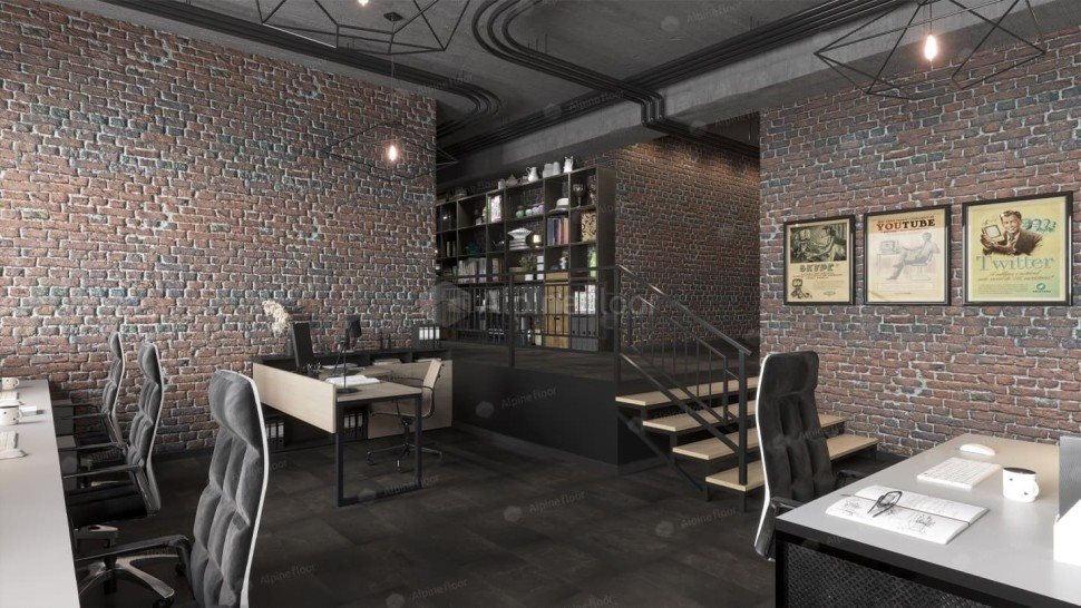 Виниловая плитка "Alpine Floor" Light Stone Ларнака (608*303*2,5 мм) — купить в Новосибирске