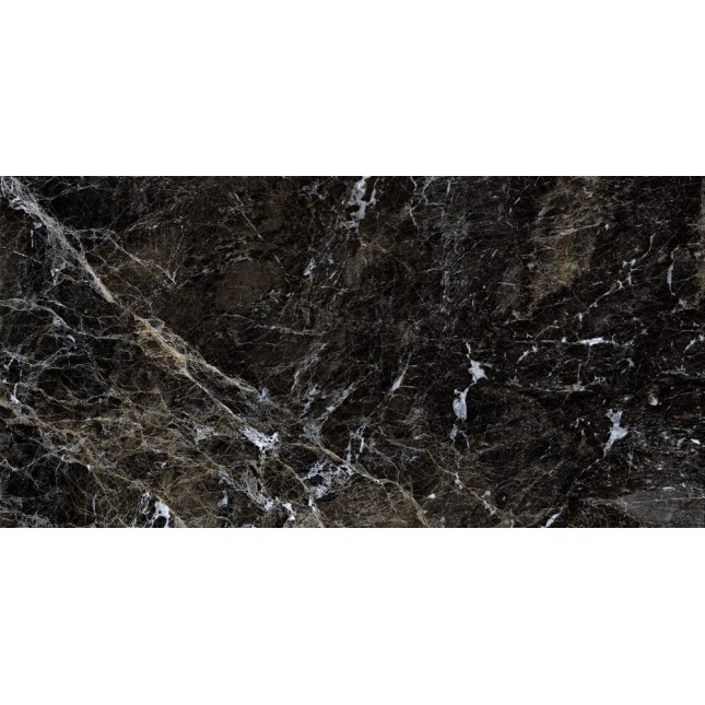 Керамогранит "Gresse" 600*1200 Simbel Carbon Чёрно-белый Мрамор — купить в Новосибирске