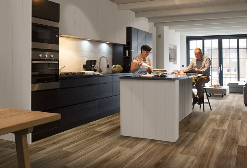 Замковая ПВХ плитка "Berry Alloc" Pure Click Lime Oak 966D (1326*204*5мм) — купить в Новосибирске