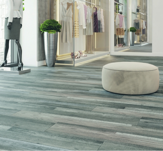 SPC ламинат "CronaFloor" Wood 4V Дуб Марсель (1200*180*4 мм) — купить в Новосибирске