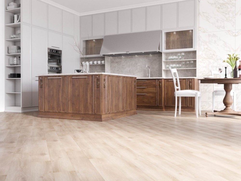 Замковая ПВХ плитка "Art Tile" Дуб Абердин (920*150*4 мм) — купить в Новосибирске