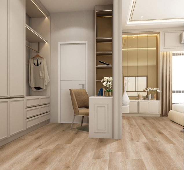 SPC ламинат "CronaFloor" Nano 4V Дуб Бремен (1200*180*3,5 мм) — купить в Новосибирске