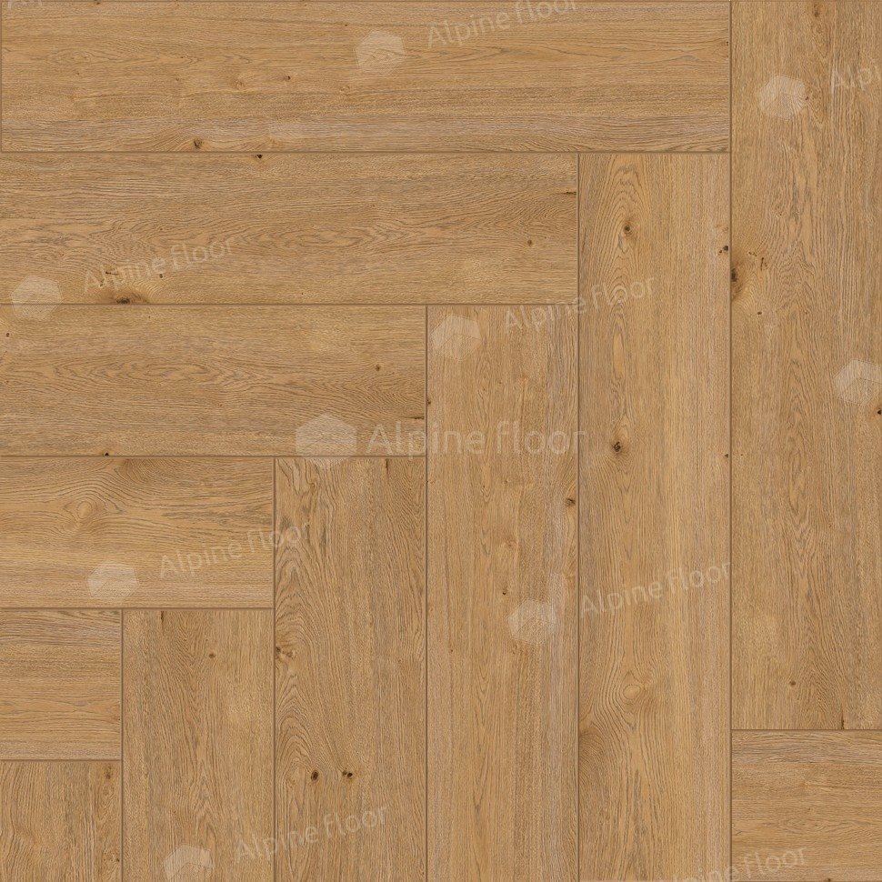 Виниловый ламинат "Alpine Floor" Parquet Light Дуб Хатиса (600*125*4 мм) — купить в Новосибирске
