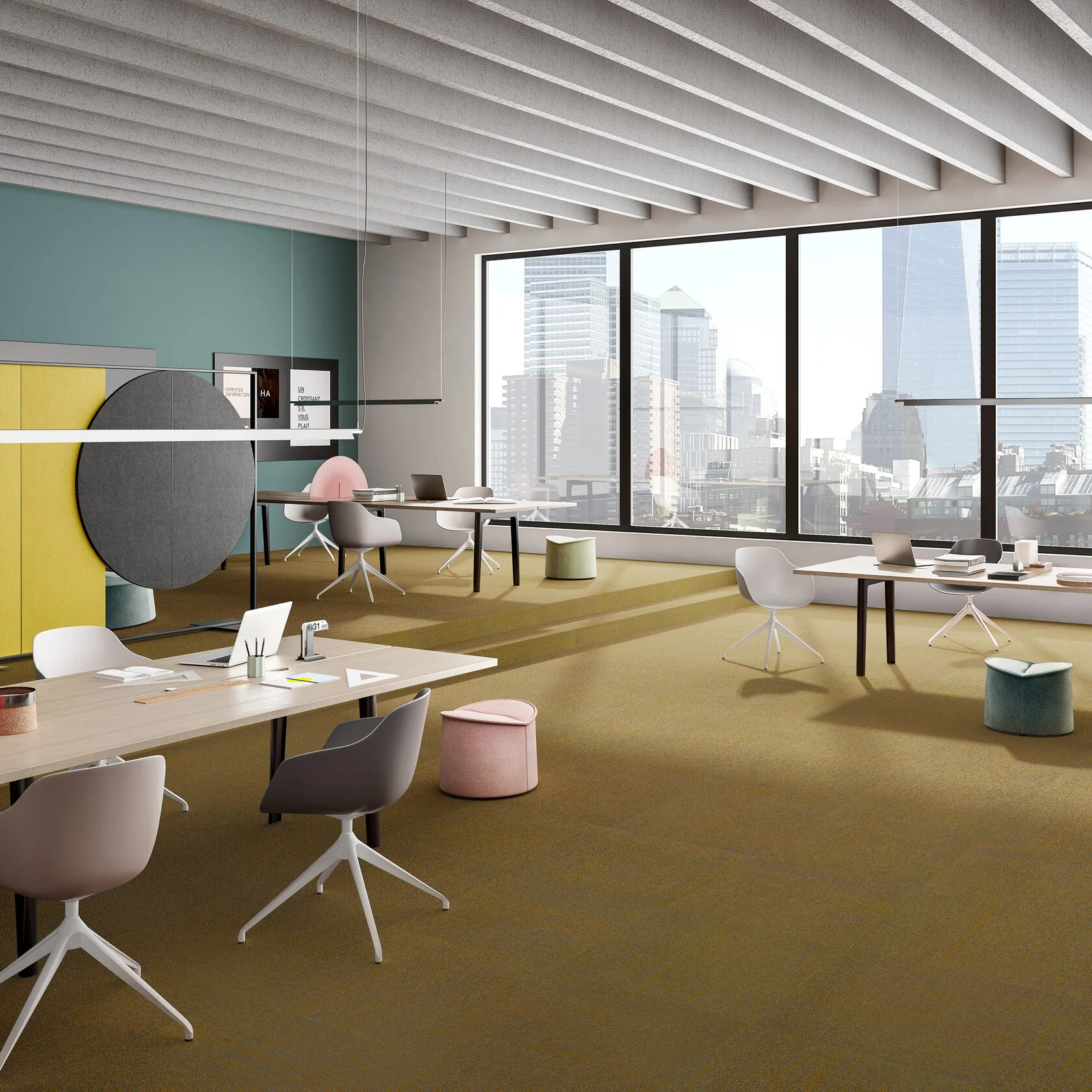 Ковровая плитка Marvel Tile 98 (500*500*6 мм) — купить в Новосибирске