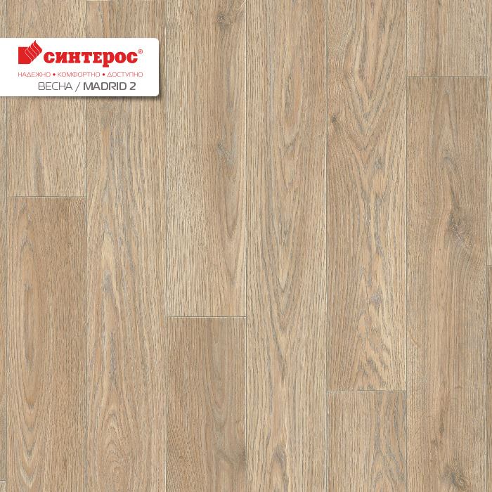 Линолеум бытовой "Синтерос" Весна Madrid 2 (3м) — купить в Новосибирске