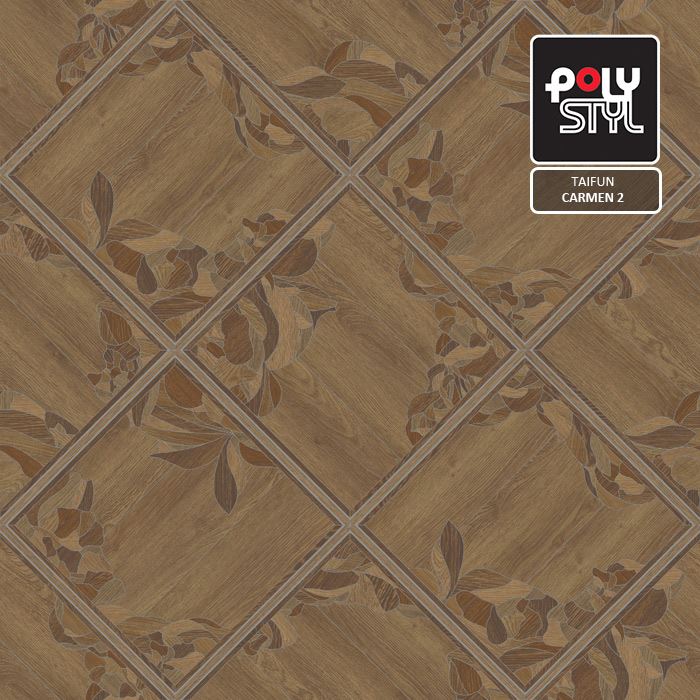 Линолеум бытовой "Polystyl" Taifun Carmen 2 (3,5м) — купить в Новосибирске