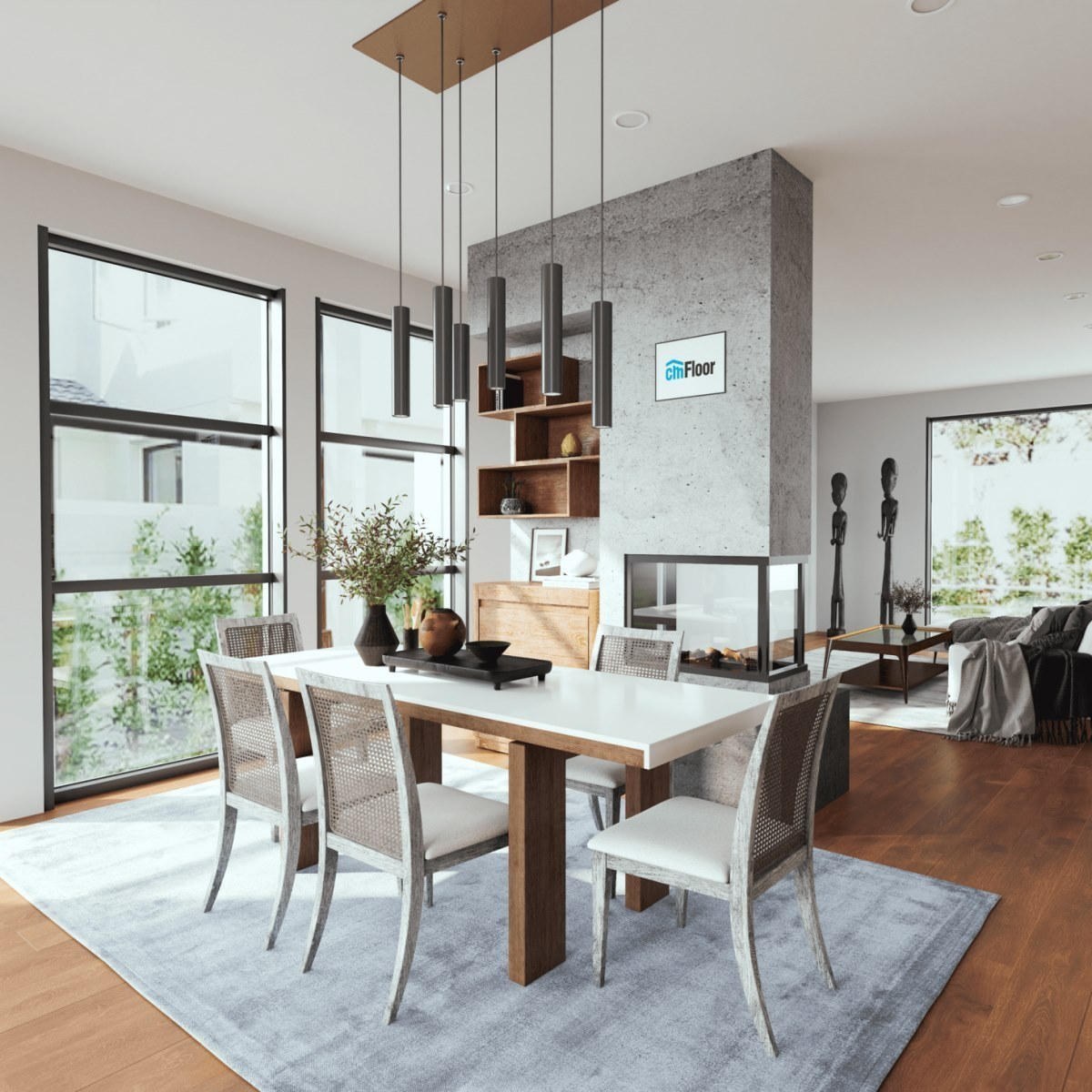 Виниловое напольное покрытие ScandiWood 18 Дуб Корица (180*1220*5 мм) — купить в Новосибирске