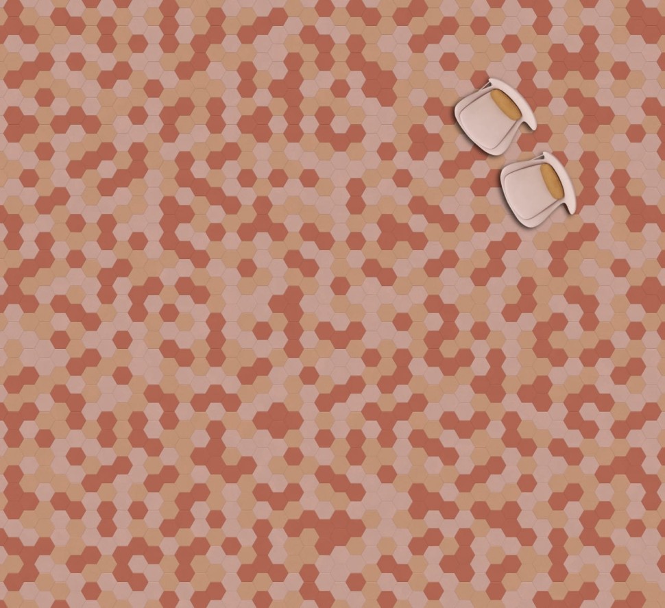 Виниловая плитка "Moduleo" Moods Hexagon 347 (226,32*196*2,5 мм) — купить в Новосибирске