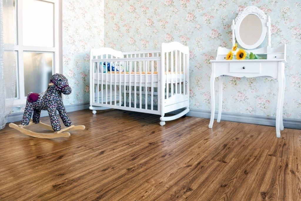 Замковая ПВХ плитка "Alpine Floor" Дуб классический  (1220*183*4мм) — купить в Новосибирске