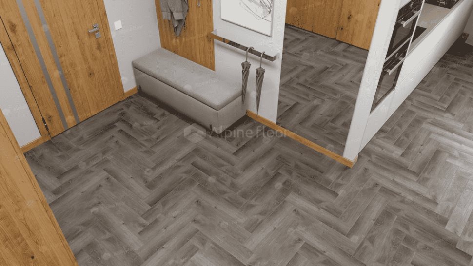 Виниловый ламинат "Alpine Floor" Parquet Light Дуб Мерга (600*125*4 мм) — купить в Новосибирске