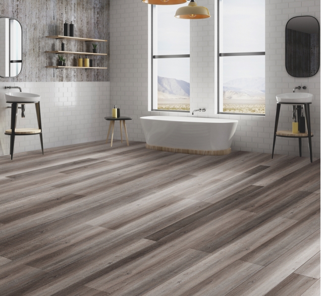 SPC ламинат "CronaFloor" Wood 4V Дуб Горный (1200*180*4 мм) — купить в Новосибирске