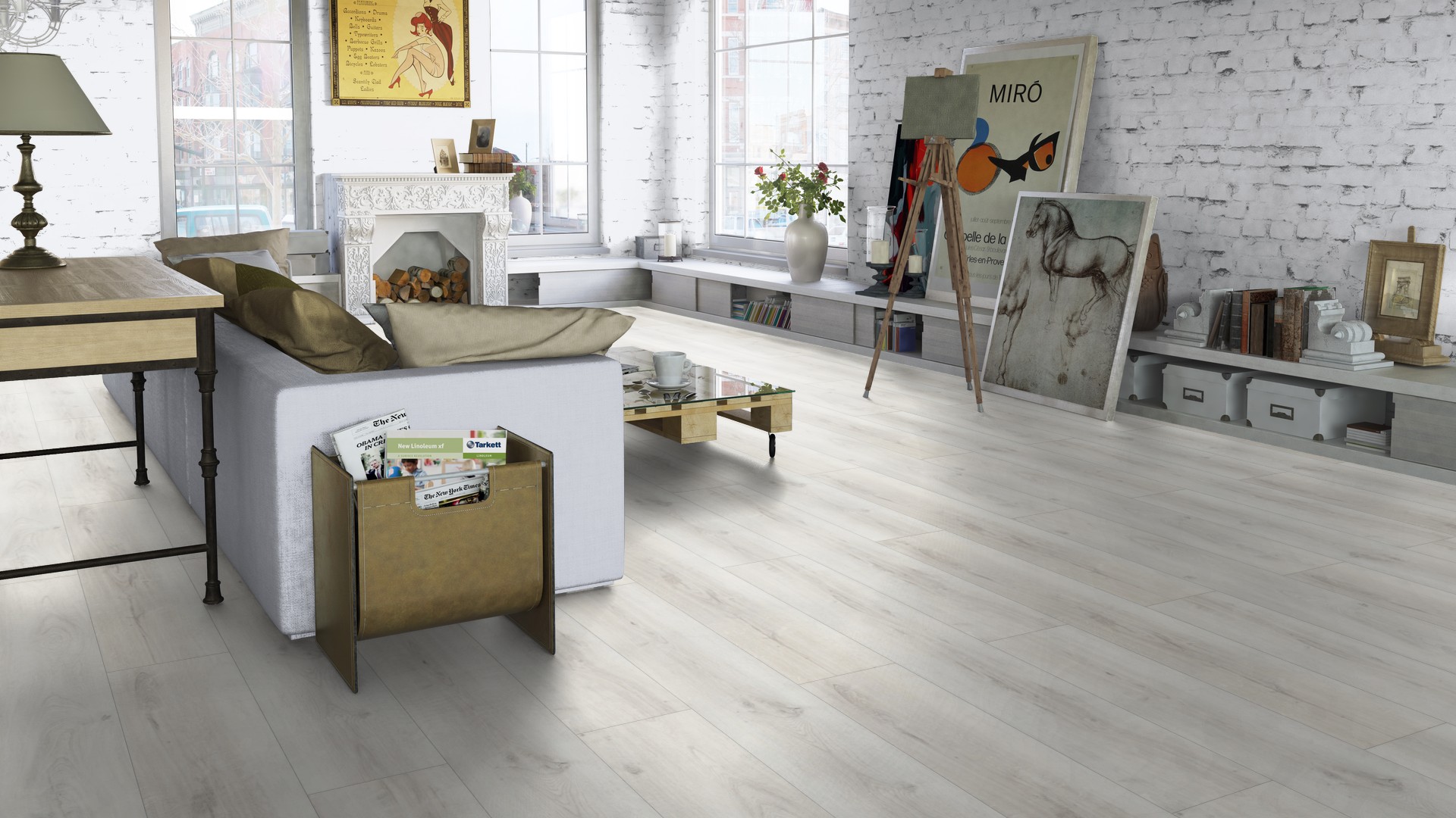 SPC ламинат "Tarkett" Deep House Patrick (1400*225*4,6 мм) — купить в Новосибирске