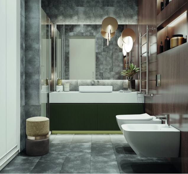 SPC ламинат "CronaFloor" Stone 4V Торнадо Серый (600*300*4 мм) — купить в Новосибирске