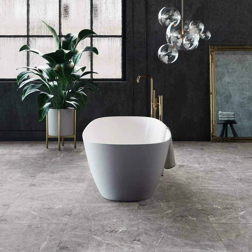 SPC ламинат "Invictus" Hudson Stone Silver (907*450*6мм) — купить в Новосибирске