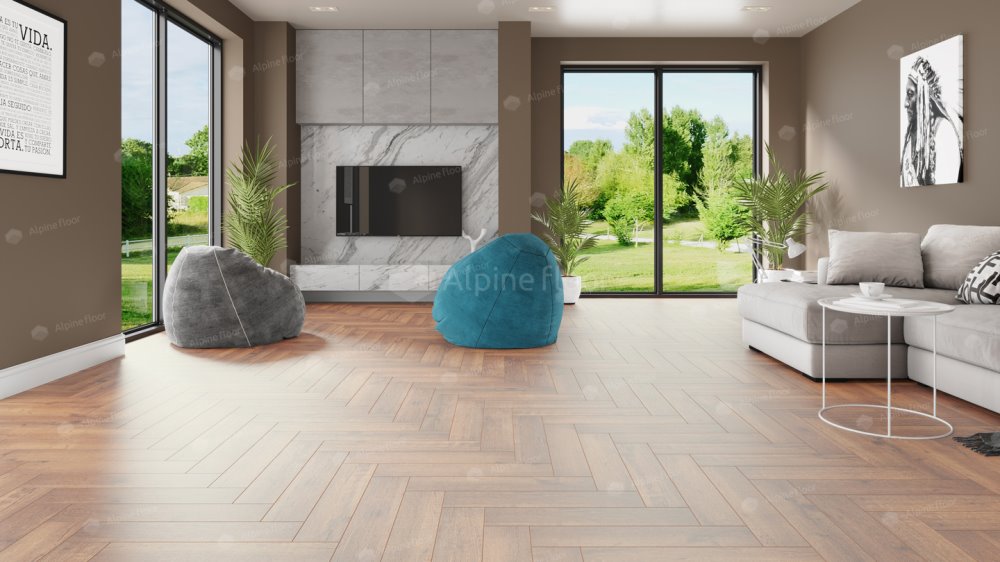 ABA Ламинат "Alpine Floor" Дуб Royal ECO (600*125*8 мм) — купить в Новосибирске