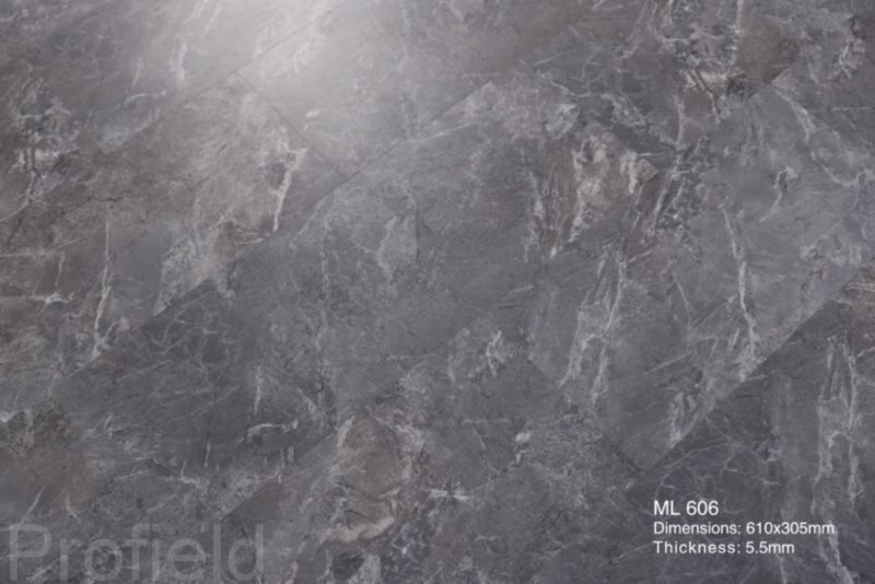 SPC ламинат "Profield" Грей марбл (305*610*5,5 мм) — купить в Новосибирске