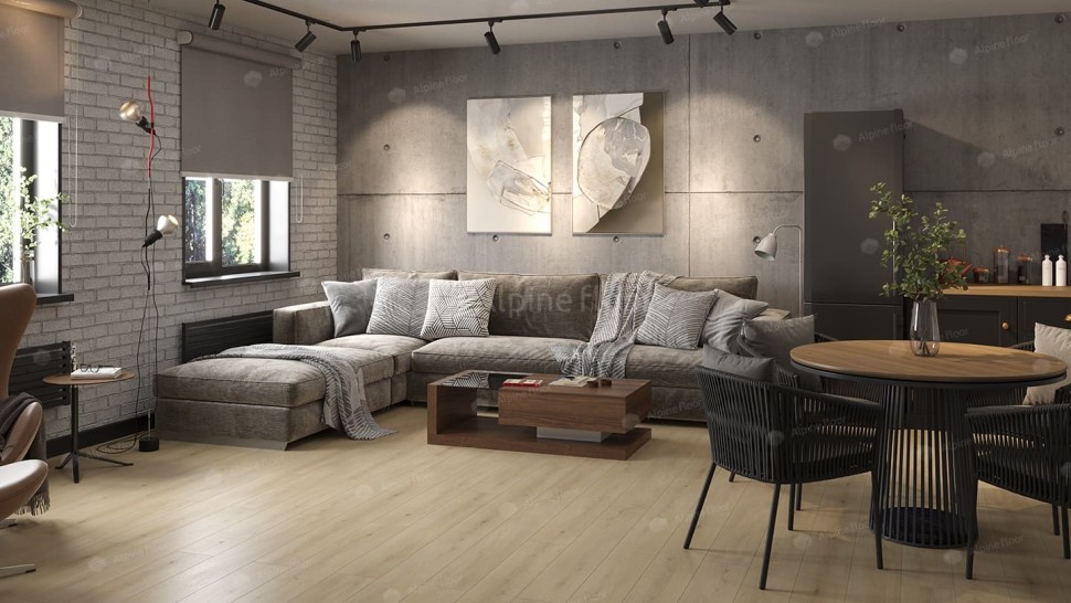 Виниловый ламинат "Alpine Floor" Grand Sequoia Кипарисовая (1220*183*4 мм) — купить в Новосибирске