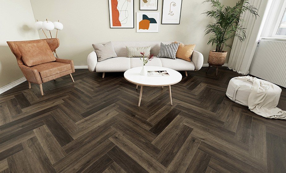 Ламинат SPC AquaMax Дуб Шеверни (640*128*4 мм) — купить в Новосибирске