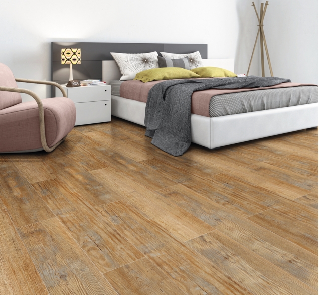 SPC ламинат "CronaFloor" Nano 4V Сосна Медовая (1200*180*3,5 мм) — купить в Новосибирске