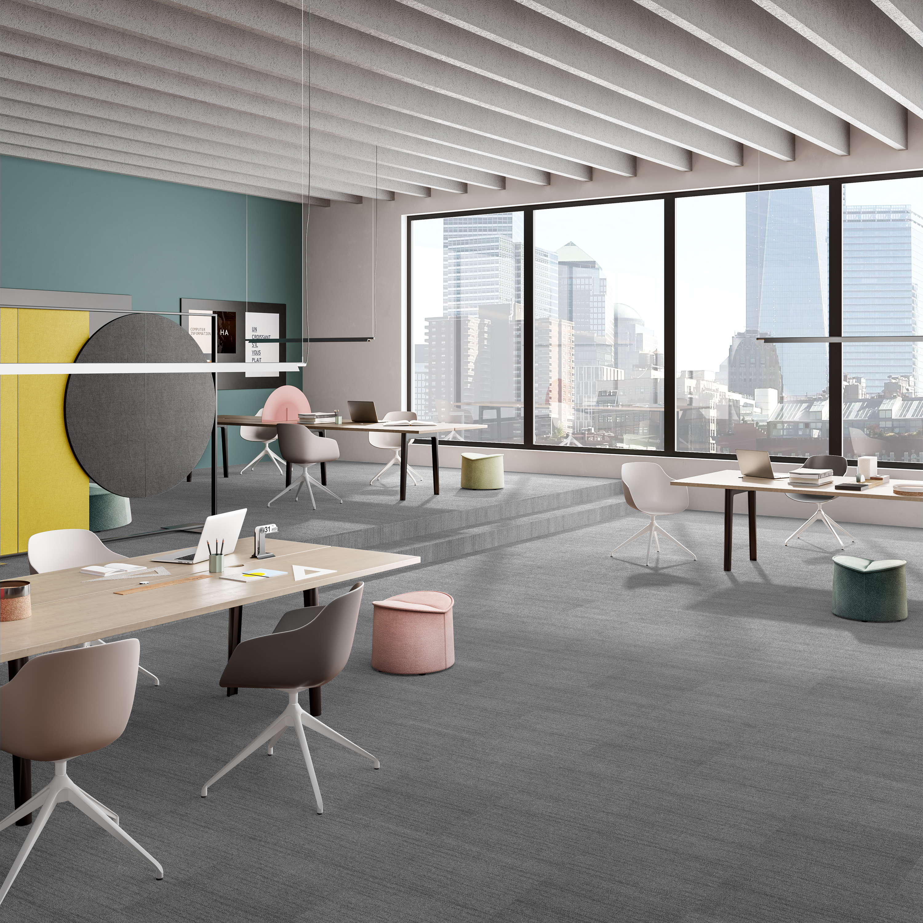 Ковровая плитка Marvel Tile 97 (500*500*6 мм) — купить в Новосибирске