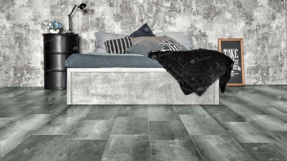 Виниловая плитка "Alpine Floor" Light Stone Корнуолл (608*303*2,5 мм) — купить в Новосибирске