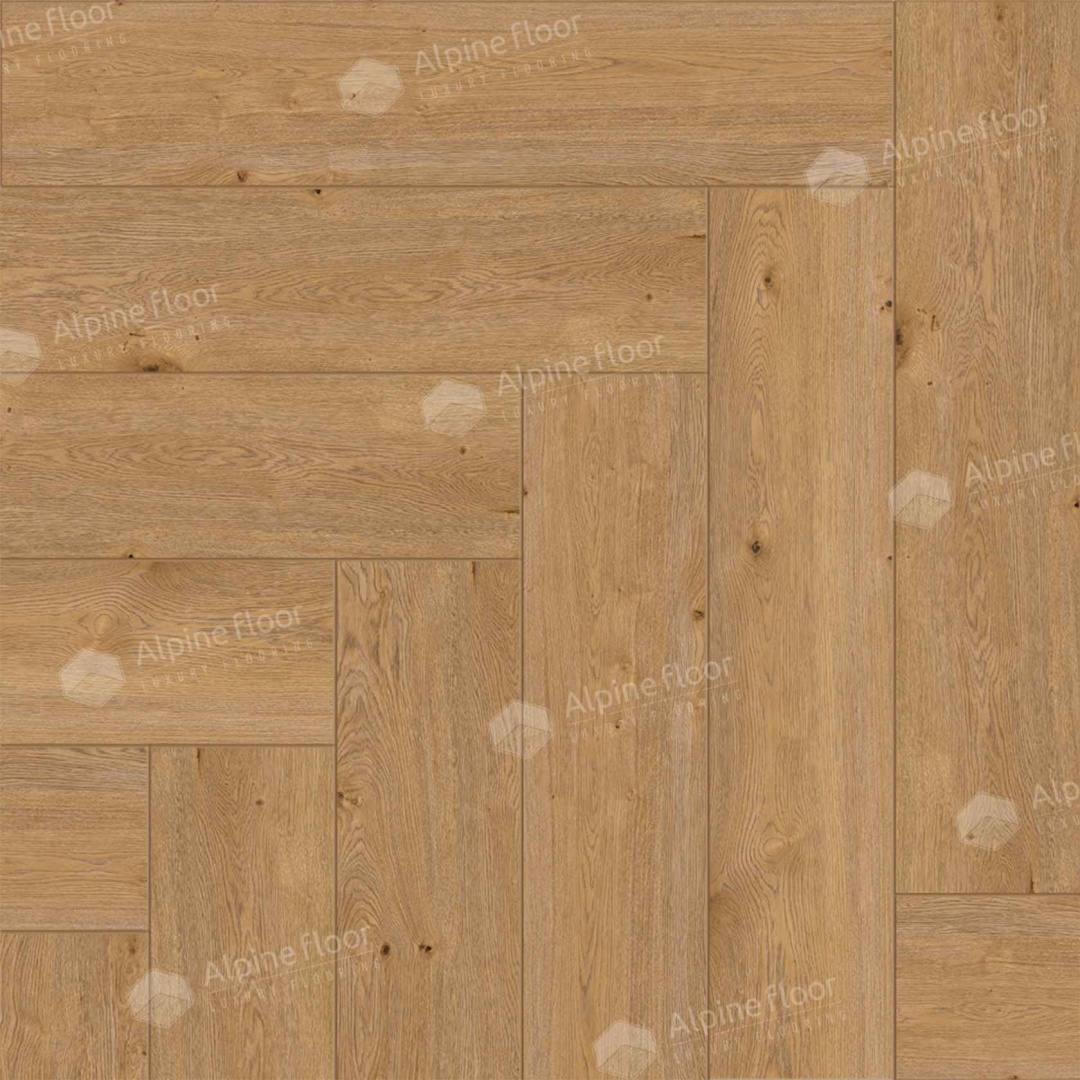 Кварцвиниловая плитка LVT "Alpine Floor" Дуб Хатиса (590*118*2,5 мм) — купить в Новосибирске
