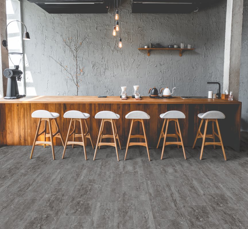 SPC ламинат  "Noventis" Гери (600*300*4 мм) — купить в Новосибирске