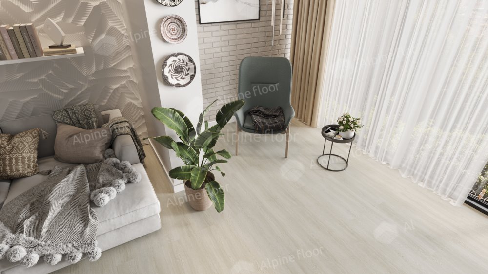 SPC Ламинат "Alpine Floor" Виваче (1220*183*4 мм) — купить в Новосибирске