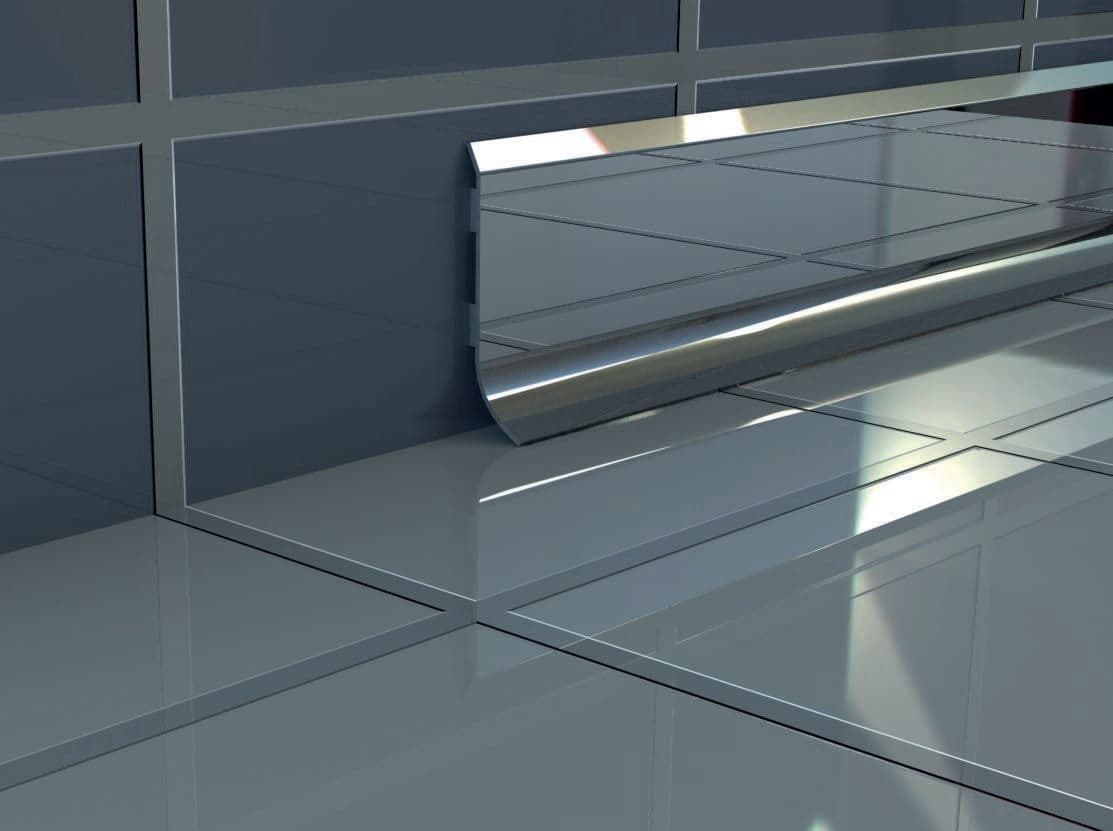 Плинтус L-образный PLR 40 EМ 250 матовый — купить в Новосибирске