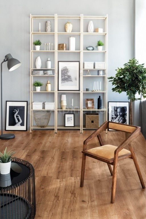 Замковая ПВХ плитка "Alpine Floor" Дуб Royal Синхронное тиснение  (1220*183*6мм) — купить в Новосибирске