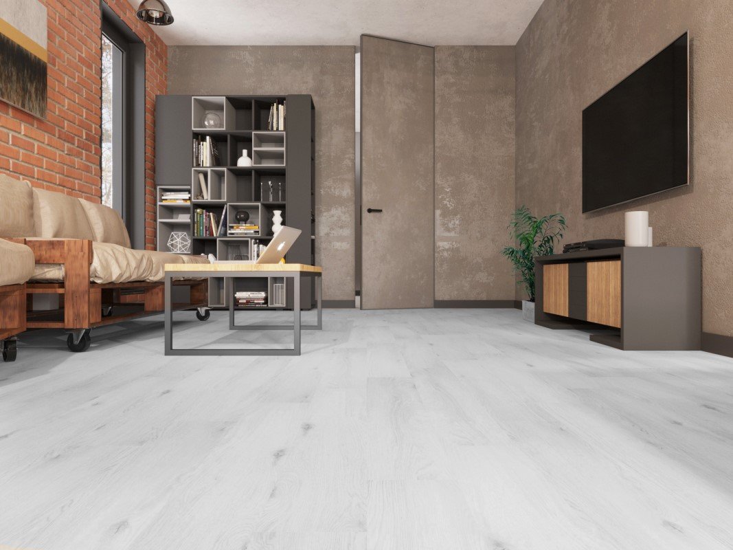 Замковая ПВХ плитка "Art Tile" Ясень Эдмонтон (920*150*4 мм) — купить в Новосибирске