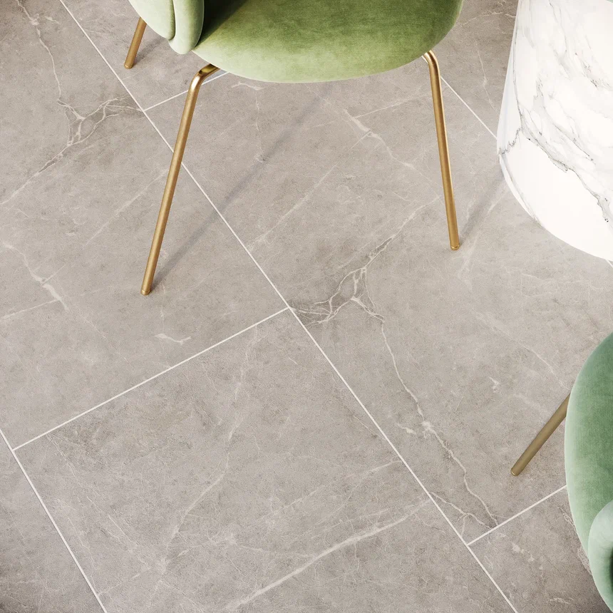 SPC ламинат "Invictus" Hudson Stone Silver (907*450*6мм) — купить в Новосибирске