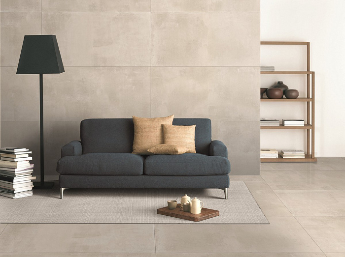 Керамогранит "Ennface" Cementare (1200*600 мм) Бежевый — купить в Новосибирске