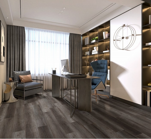 SPC ламинат "CronaFloor" Wood 4V Дуб Джакарта (1200*180*4 мм) — купить в Новосибирске