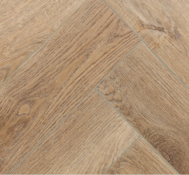 Виниловый ламинат SPC "Cronafloor" Herringbone Дуб Монпелье (640*128*4,5 мм) — купить в Новосибирске