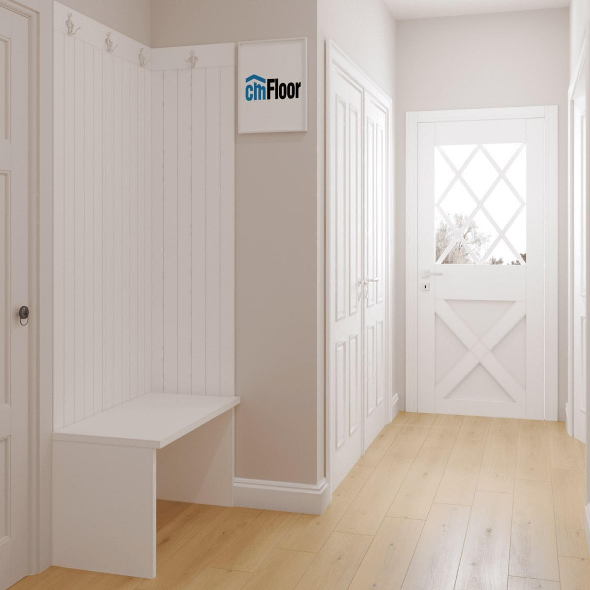 Виниловое напольное покрытие ScandiWood 09 Дуб Орегон (180*1220*5 мм) — купить в Новосибирске