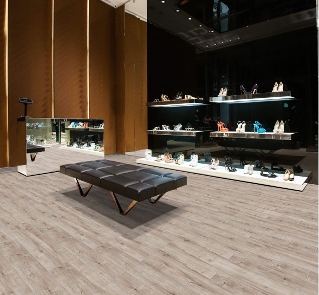 SPC ламинат "Royce" Sense Дуб Кааба 705 (1200*180*4 мм) — купить в Новосибирске