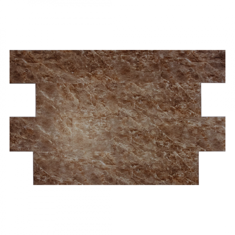 SPC плитка Мрамор Марон 115 (600*300*4 мм) — купить в Новосибирске