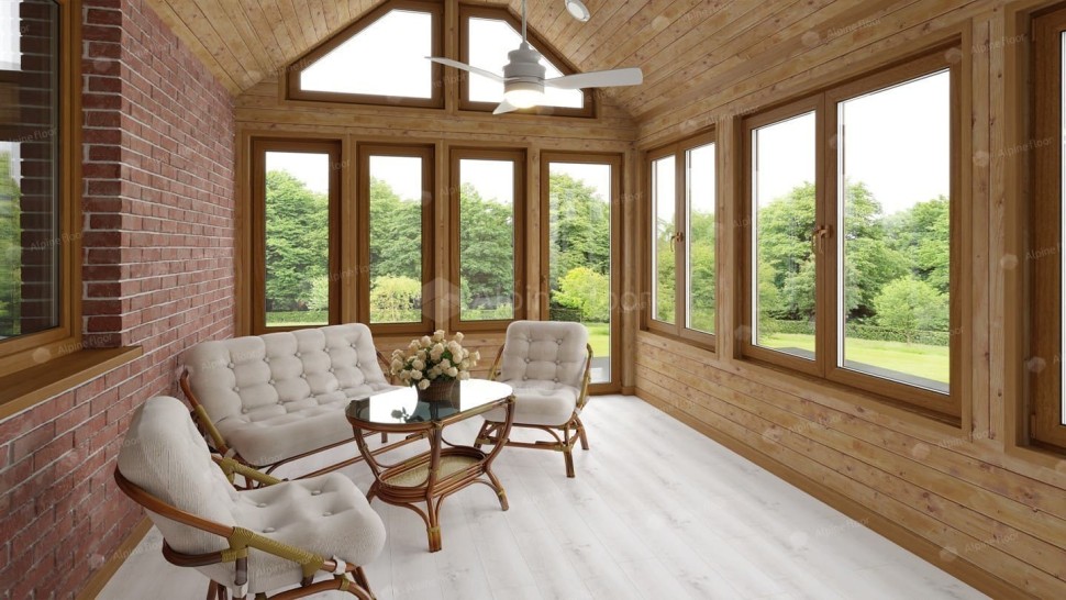 Виниловый ламинат "Alpine Floor" Classic Light MC Дуб Выбеленный (1220*183*3,5 мм) — купить в Новосибирске