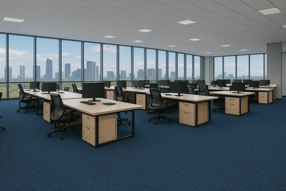 Ковролин Haima «Wilkins» Atom Blue 07 (3,66 м) — купить в Новосибирске