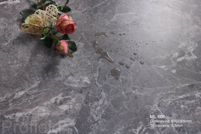 SPC ламинат "Profield" Грей марбл (305*610*5,5 мм) — купить в Новосибирске