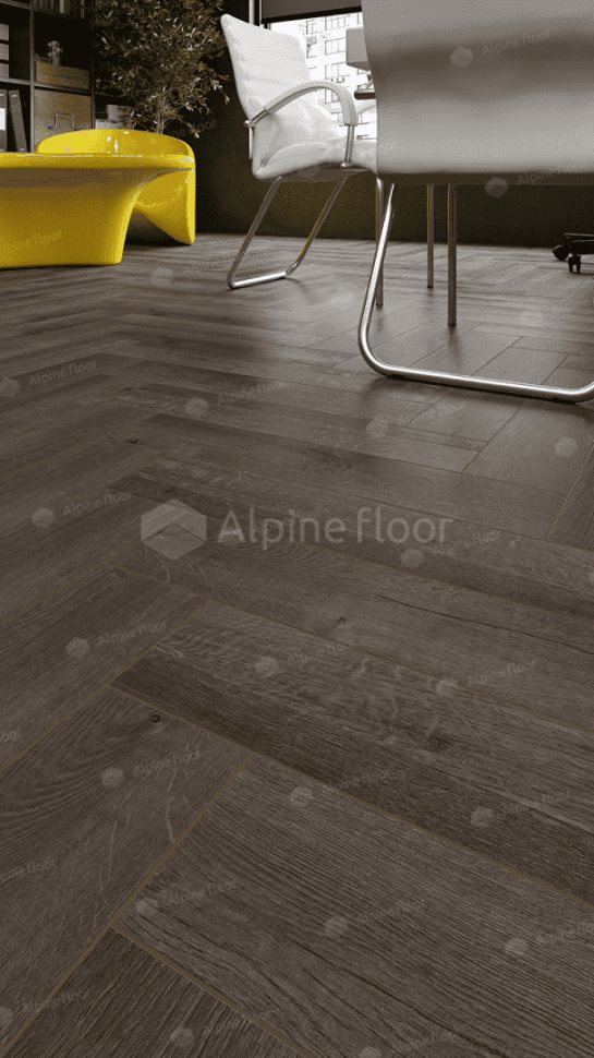 Виниловый ламинат "Alpine Floor" Parquet Light Дуб Антарес (600*125*4 мм) — купить в Новосибирске