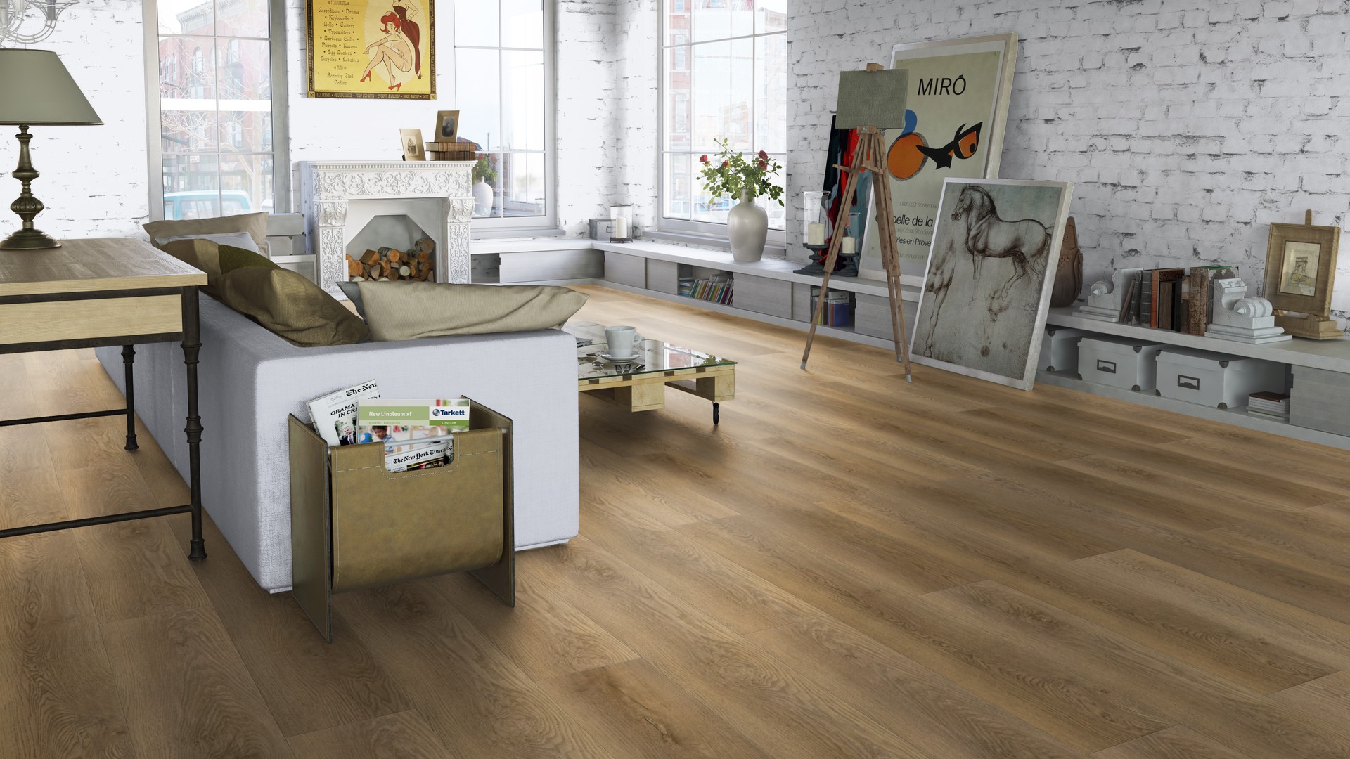 SPC ламинат "Tarkett" Deep House Stanley (1400*225*4,6 мм) — купить в Новосибирске