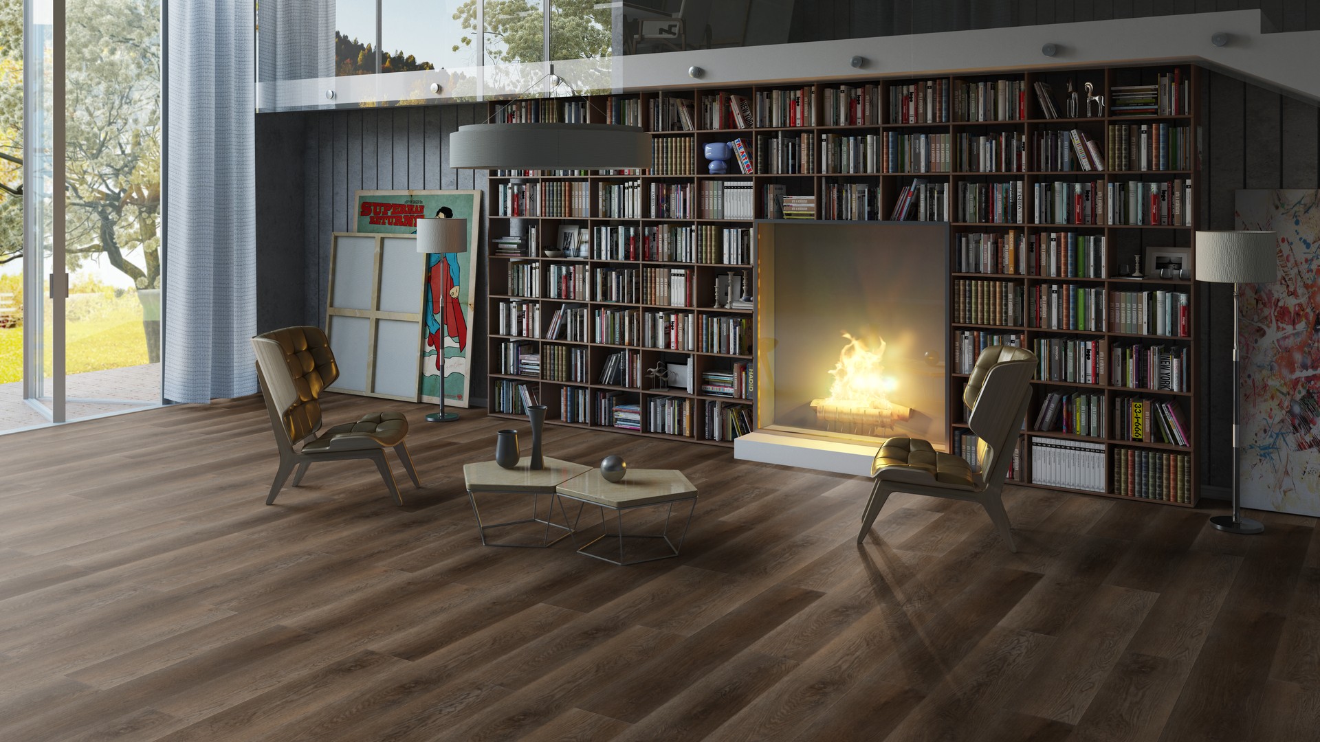 SPC ламинат "Tarkett" Deep House Rachel (1400*225*4,6 мм) — купить в Новосибирске