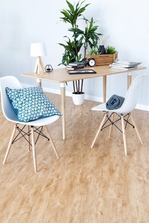 Замковая ПВХ плитка "Alpine Floor" Бук  (1220*183*4мм) — купить в Новосибирске