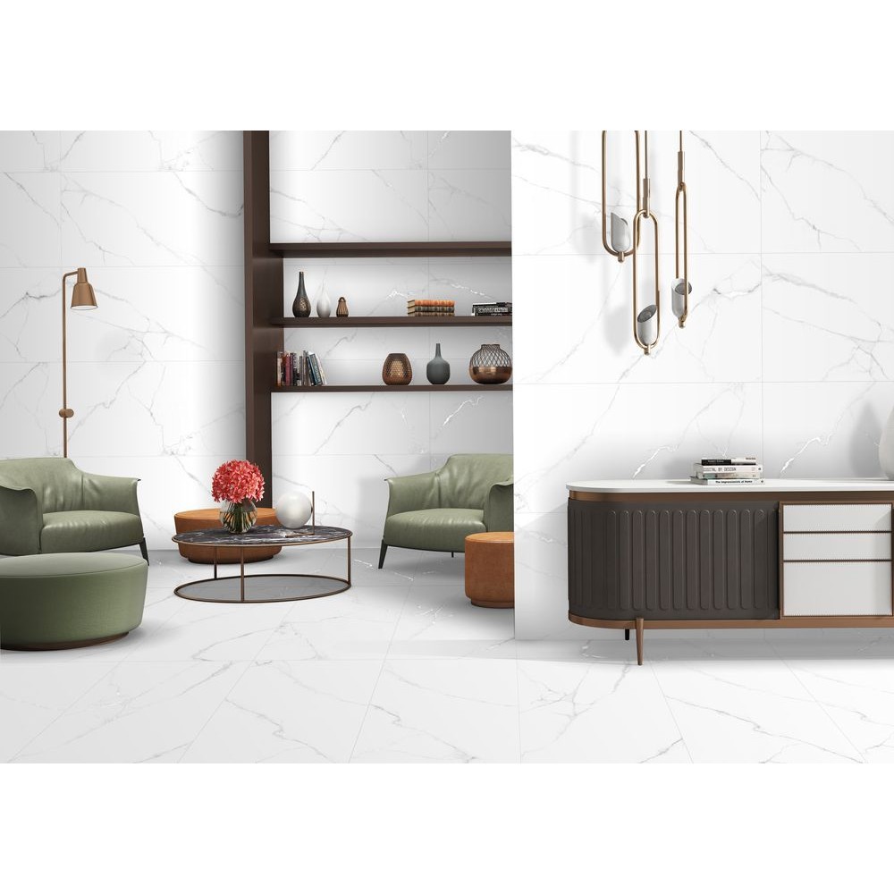 Керамогранит "Ennface" 600*1200 Arizona Carving Carving Белый — купить в Новосибирске