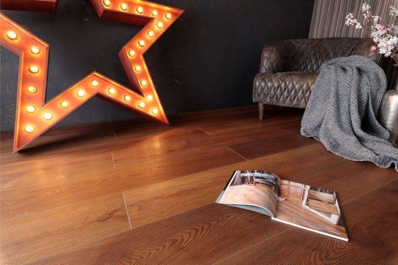 Замковая ПВХ плитка "Aquafloor" AF8026XXL (1800*228*8 мм) — купить в Новосибирске