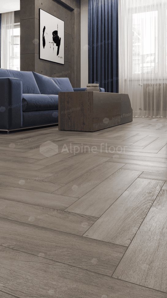 Виниловый ламинат "Alpine Floor" Parquet Light Дуб Исида (600*125*4 мм) — купить в Новосибирске